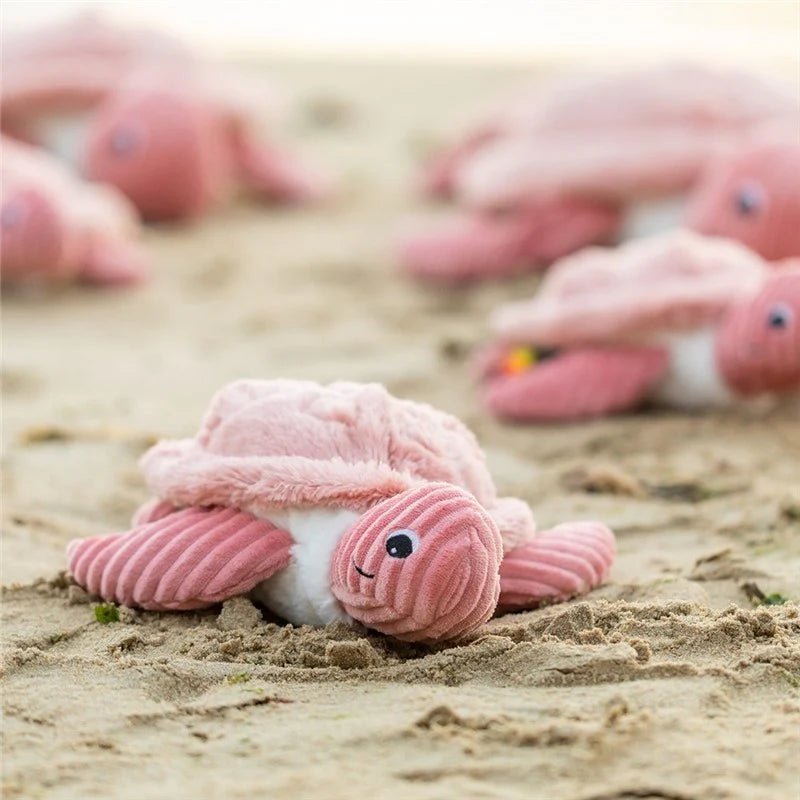 Peluche Tortuga Sauvenou Mamá y Bebé - Rosa