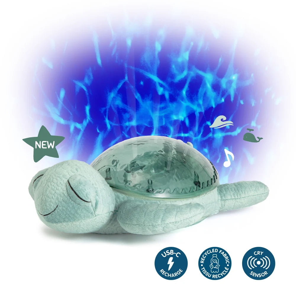 Proyector Tortuga Tranquil Recargable - Verde