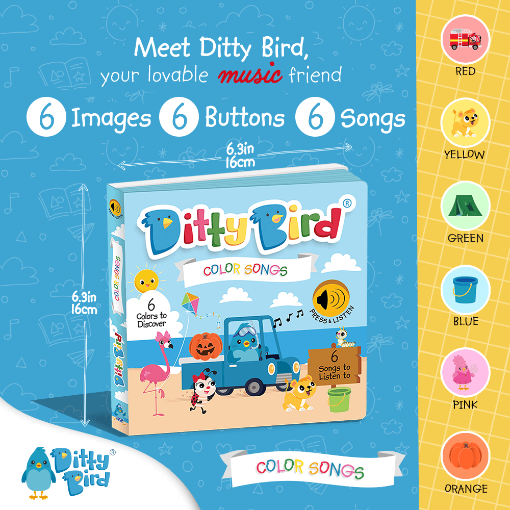 Libro Interactivo Musical Color Songs