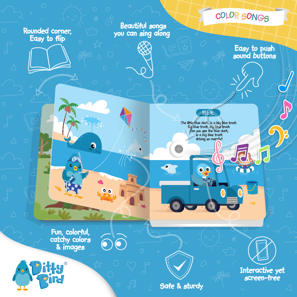 Libro Interactivo Musical Color Songs