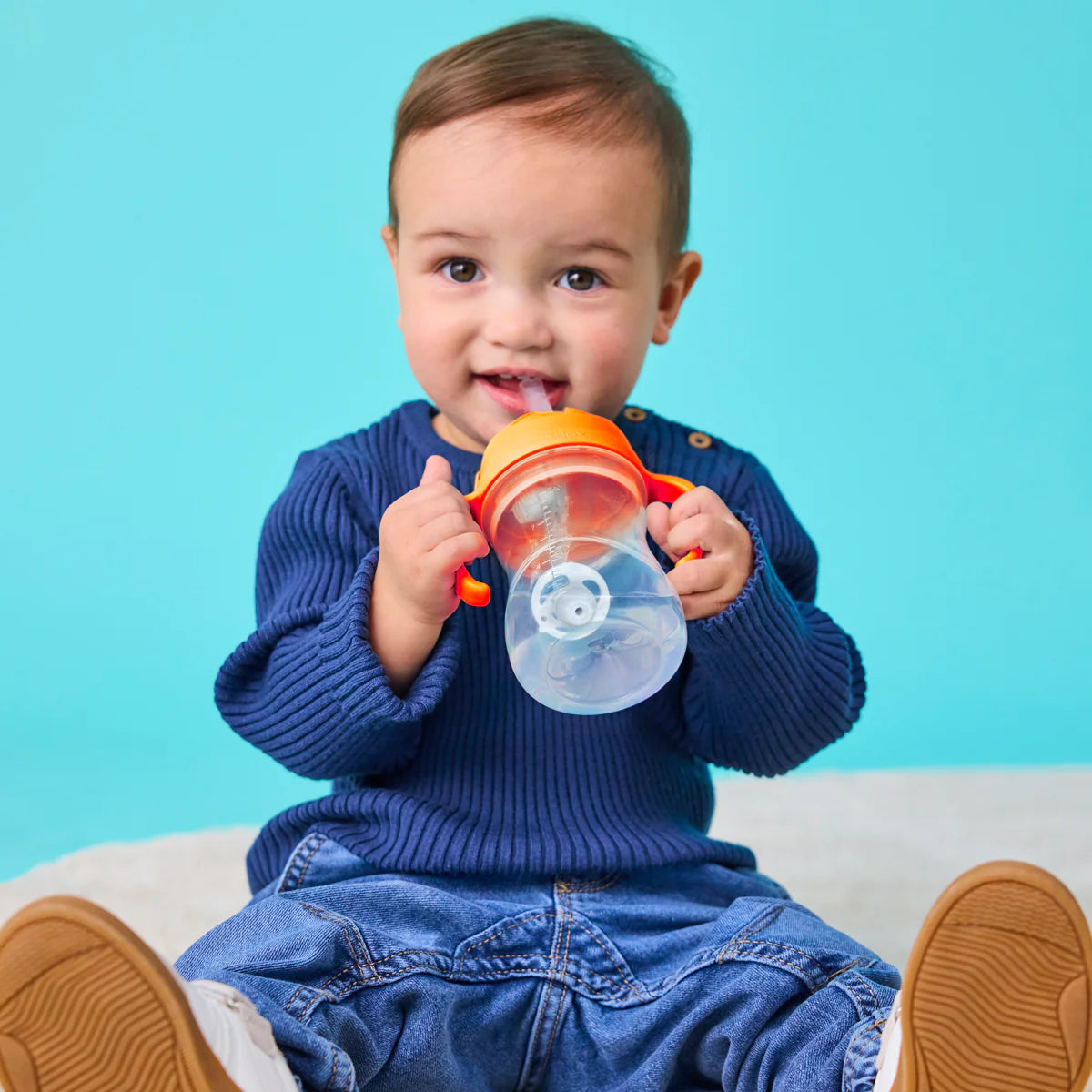 Vaso Sippy - Orange Zing