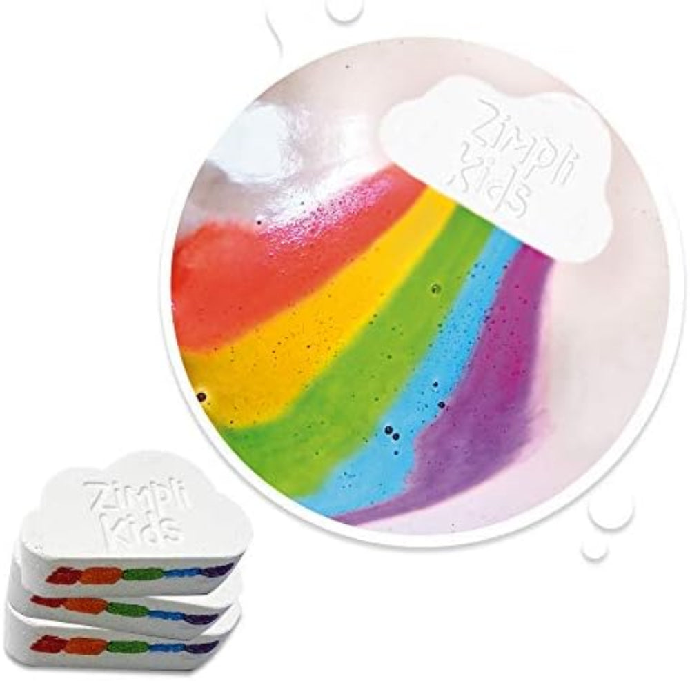 Bomba de Baño Efecto Especial Nube Arcoíris (3 Pack)
