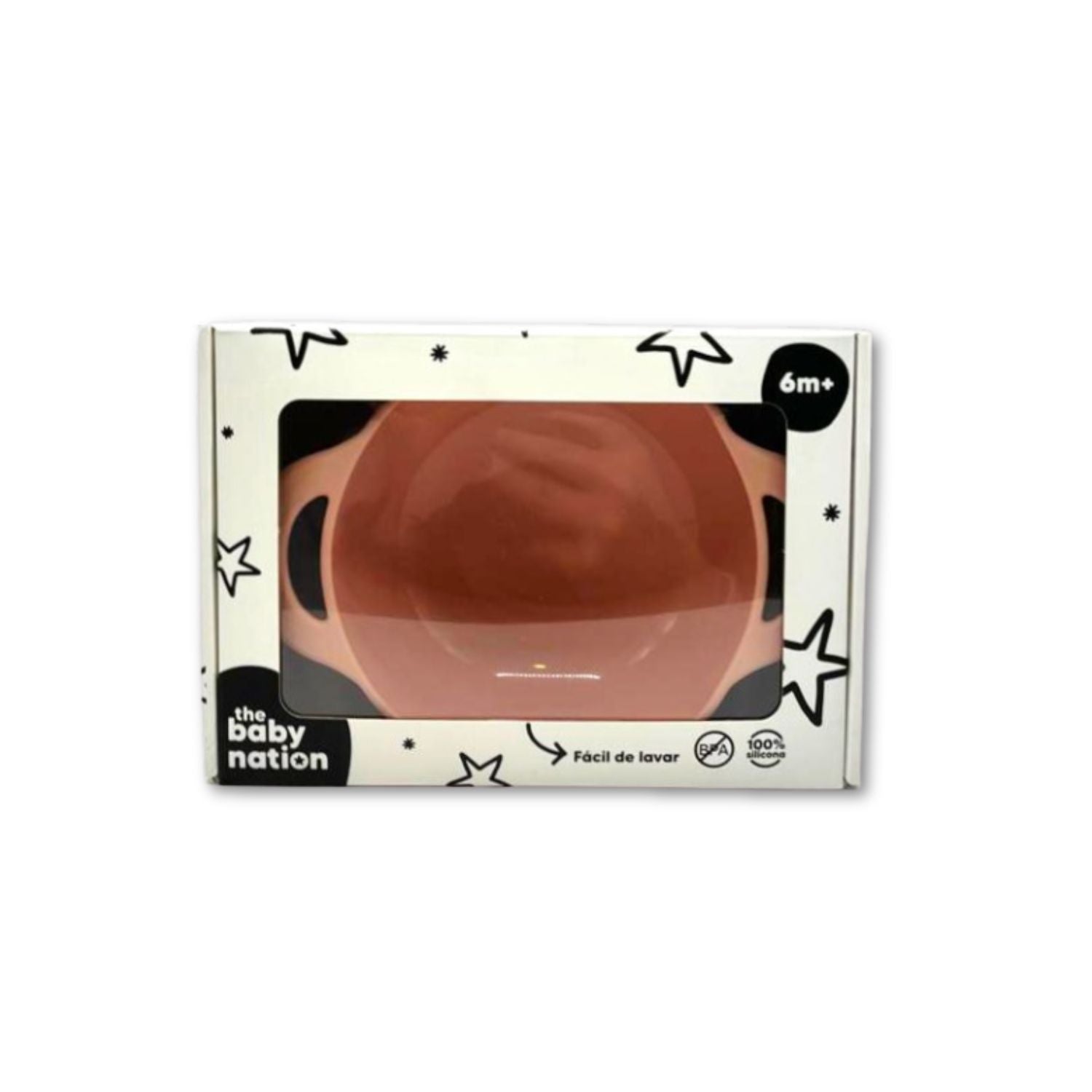 Bowl de Silicona con Succión Rosado