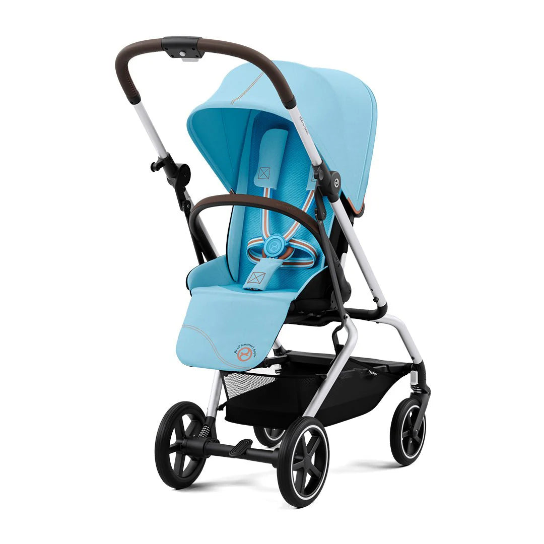 Coche de paseo Eezy S Twist Plus 2 - Silver Beach Plus
