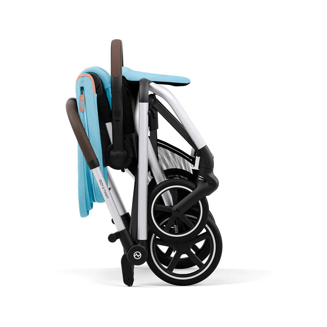 Coche de paseo Eezy S Twist Plus 2 - Silver Beach Plus