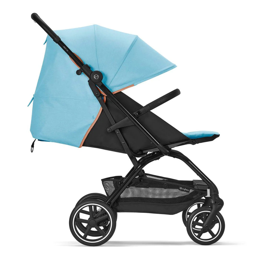 Coche de paseo Eezy S Plus 2 V3 - Black Beach Blue