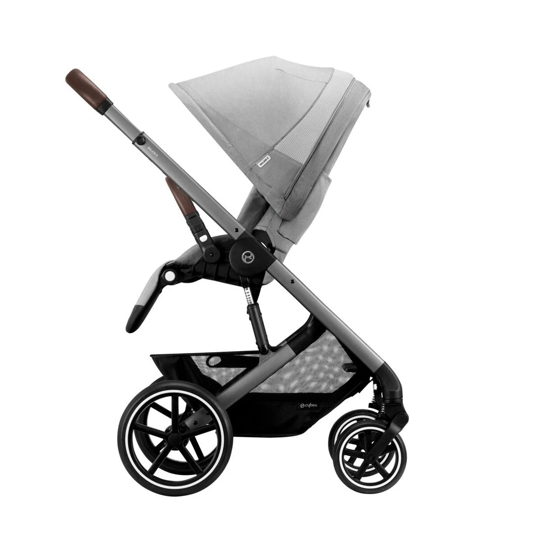 Travel System Balios S Lux 3.0 + Aton B2 + Base - Lava Grey