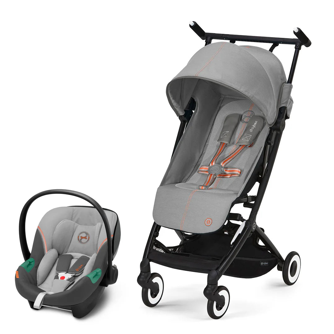 Travel System Libelle (One Box)+ Aton S2 - Lava Grey