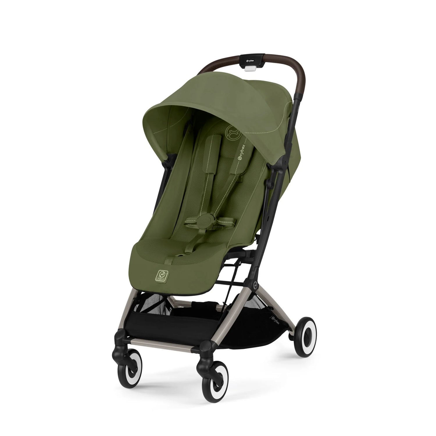 Travel System Orfeo + Aton B2 + Base - Green Khaki