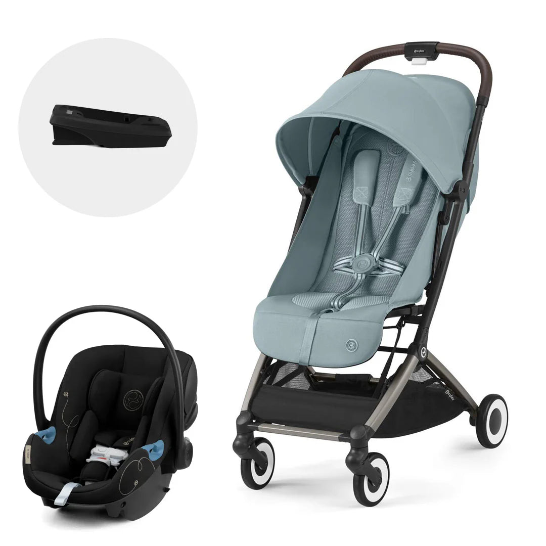 Travel System Orfeo + Aton G + Base. Blue