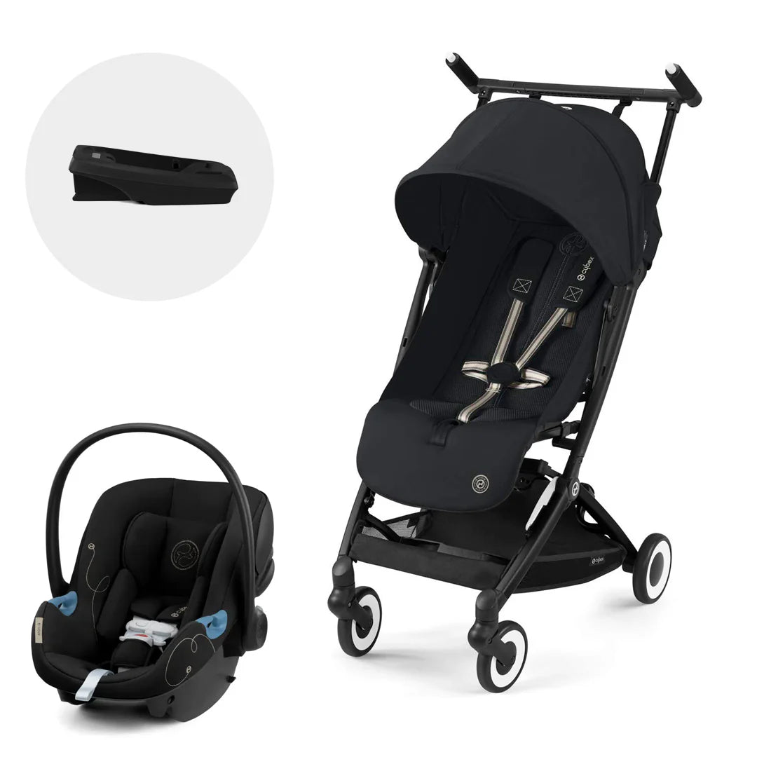Travel System Libelle + Aton G + Base - Magic Black