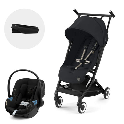 Travel System Libelle + Aton G + Base - Magic Black