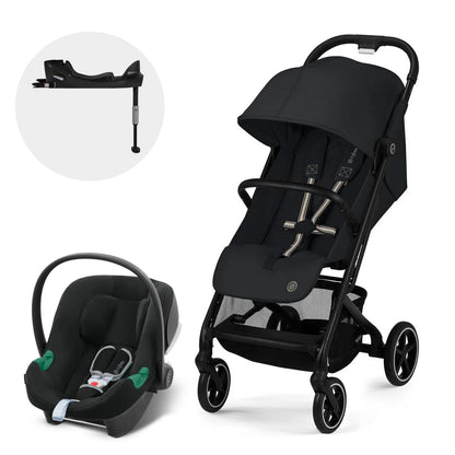 Travel System Beezy + Aton B2 + Base - Magic Black