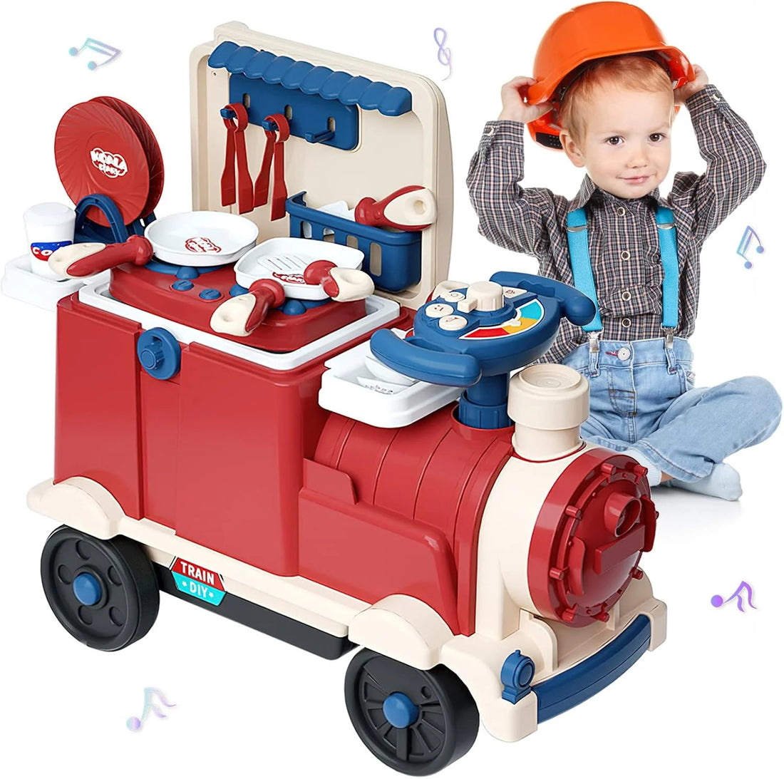 Tren de cocina 3 en 1 para Niños