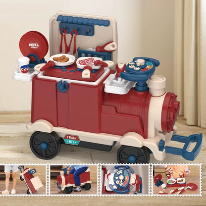 Tren de cocina 3 en 1 para Niños