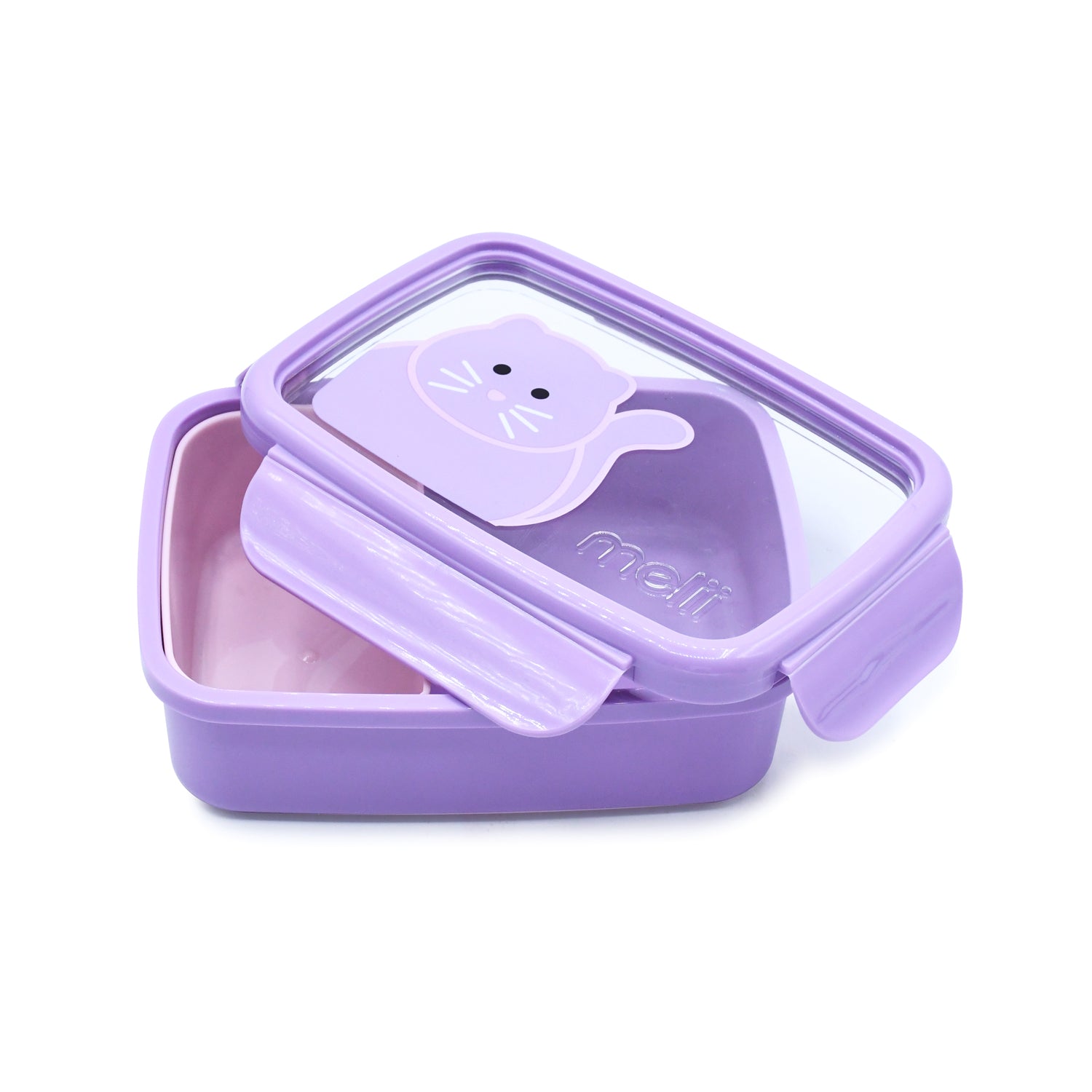 Lonchera bento box con compartimientos 880 ml - Gato