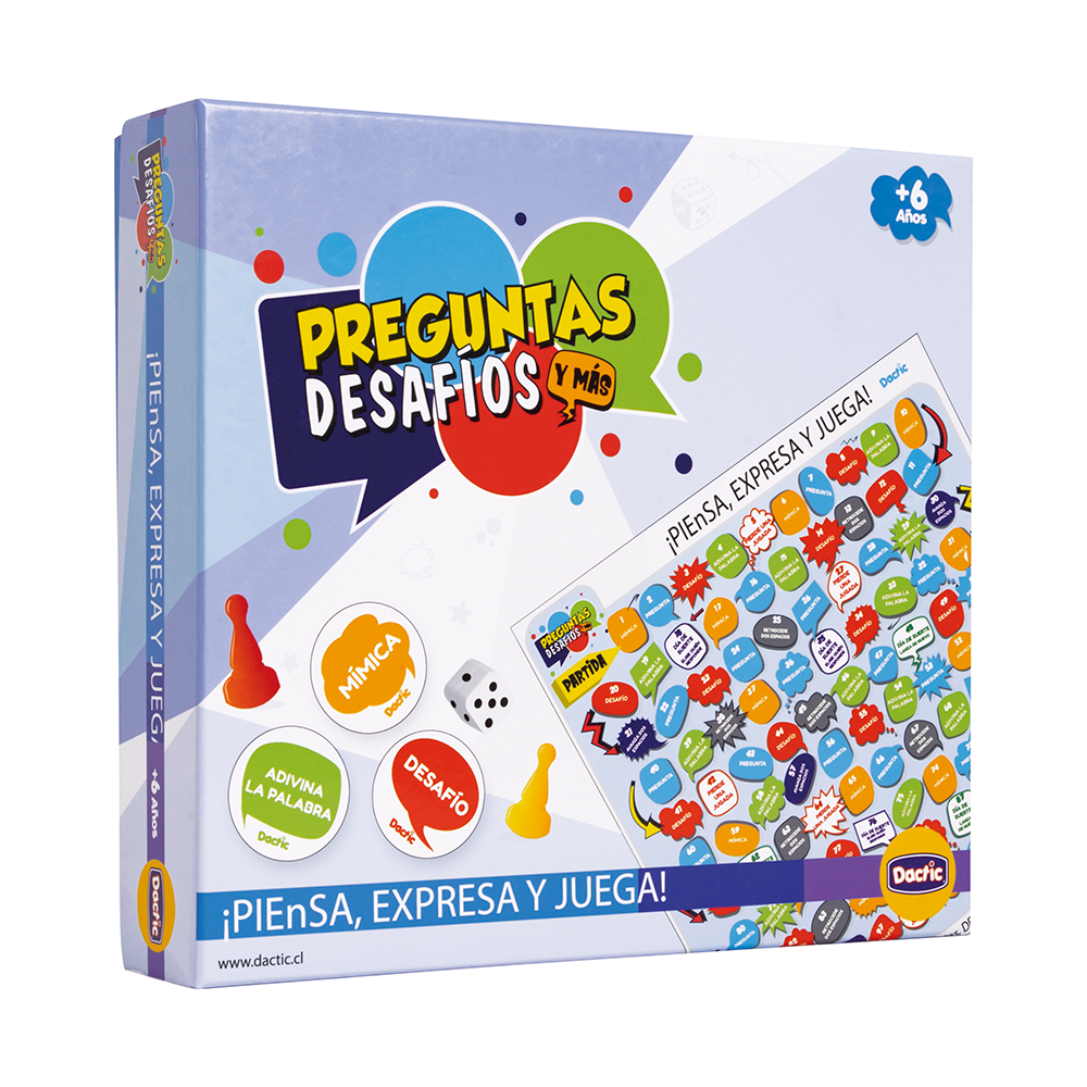 Preguntas, desafíos y más