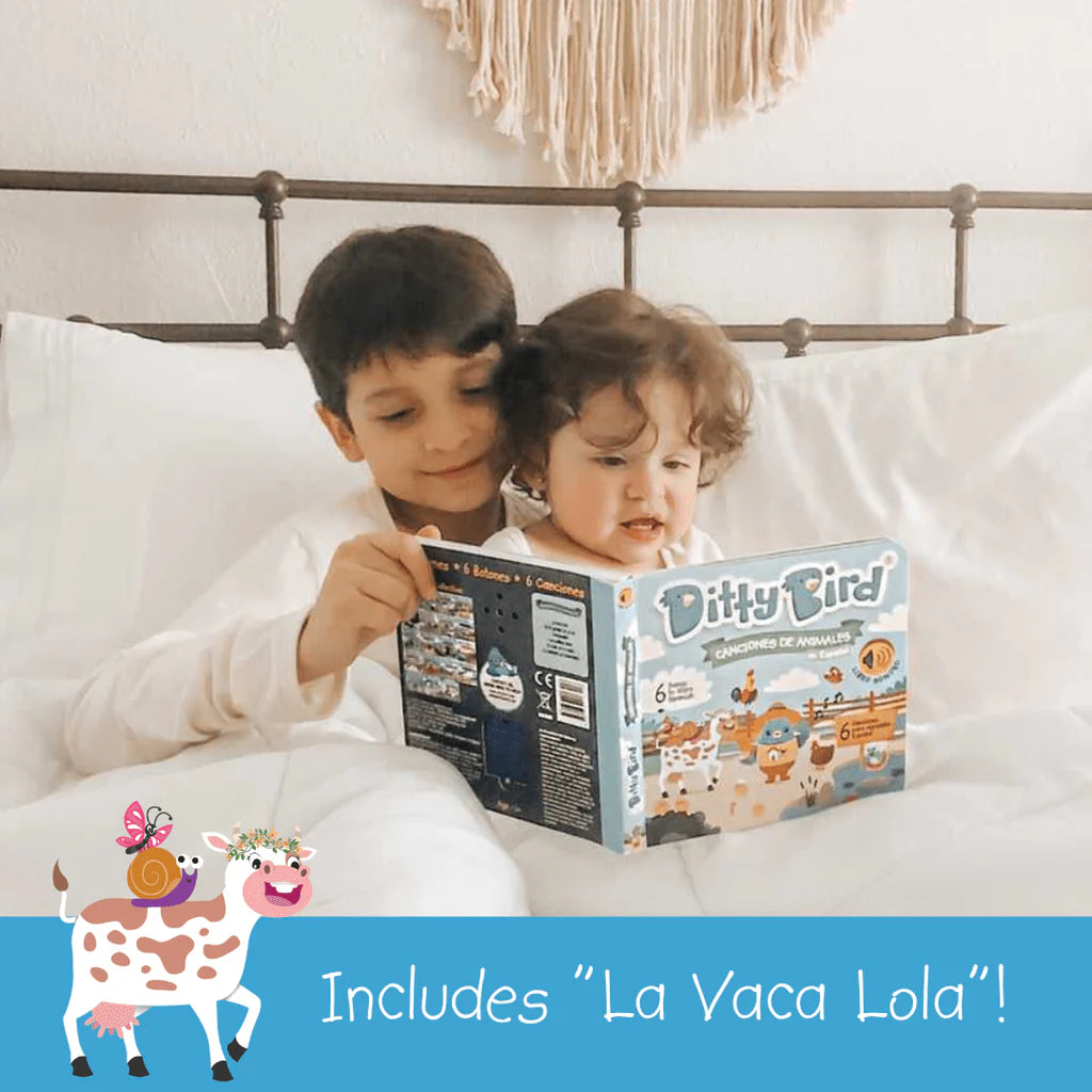 Libro Interactivo Canciones de Animales en español