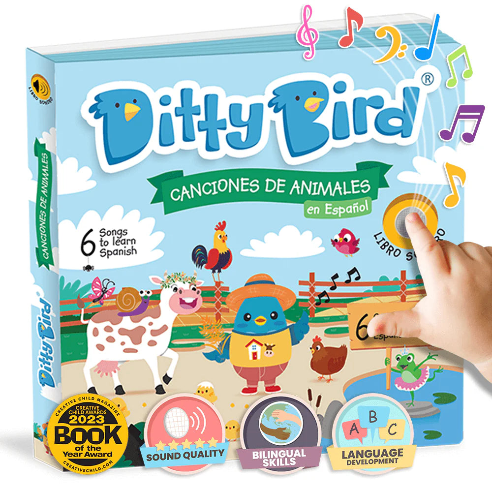 Libro Interactivo Canciones de Animales en español