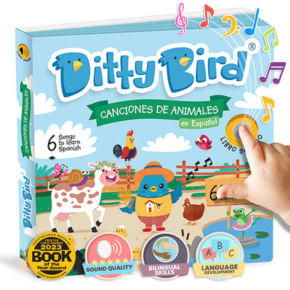 Libro Interactivo Canciones de Animales en español