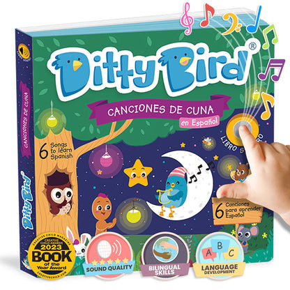 Libro Interactivo Canciones de Cuna en español