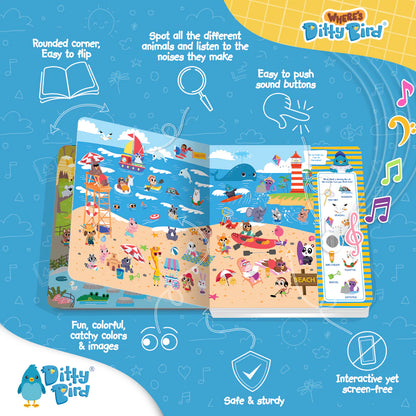 Libro Musical Wheres - Ditty Bird