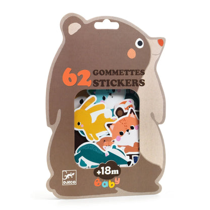Stickers animales del bosque