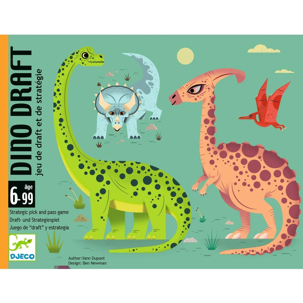 Juego de Cartas Dinosaurio