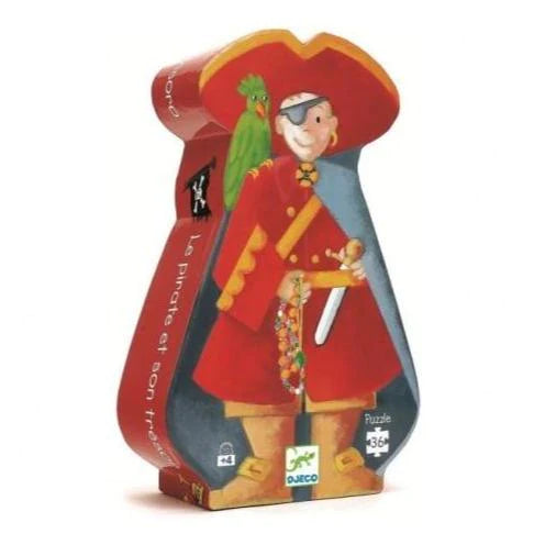 Puzzle El Pirata y su Tesoro 36 piezas