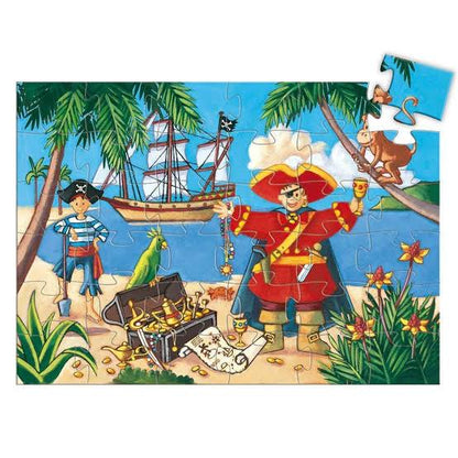Puzzle El Pirata y su Tesoro 36 piezas