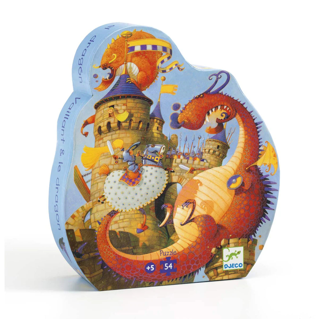 Puzzle Caballero y el Dragón 54 piezas