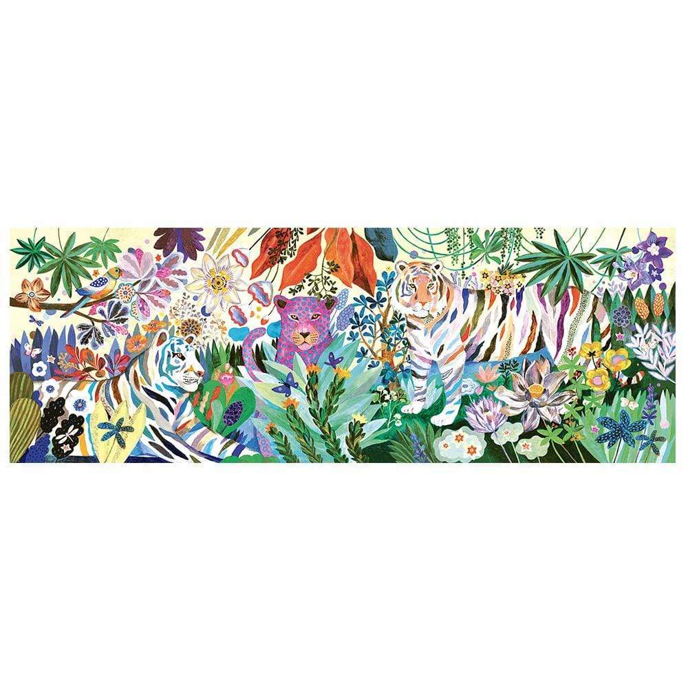 Puzzle Tigres Arcoiris 1000 piezas