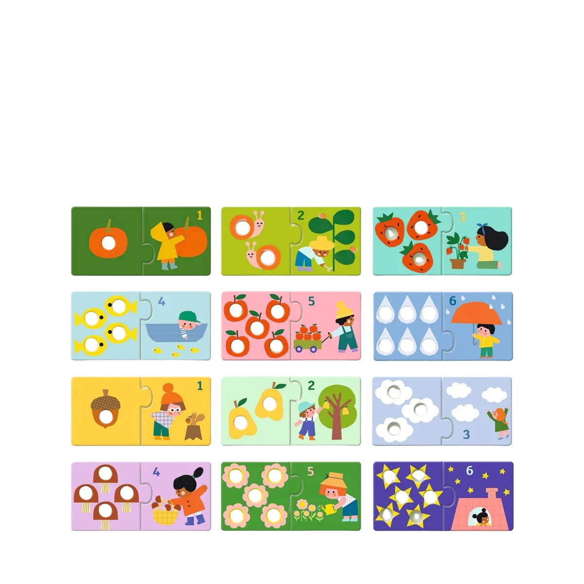 Puzzle Primeras cifras 24 piezas