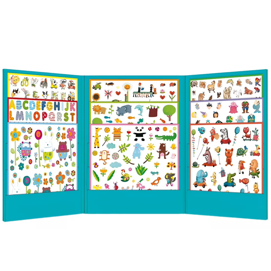 Set 1000 Stickers Niños