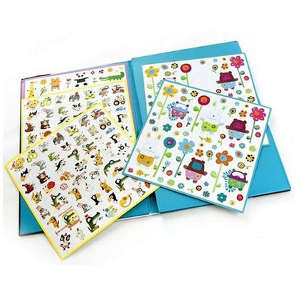 Set 1000 Stickers Niños