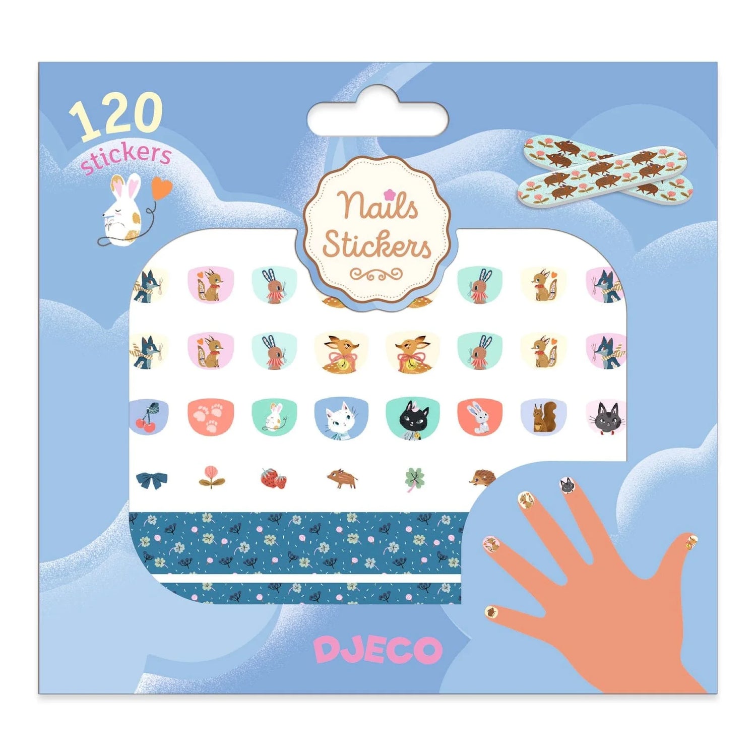 Stickers para uñas de animales