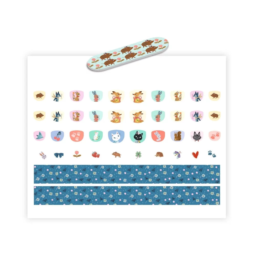 Stickers para uñas de animales