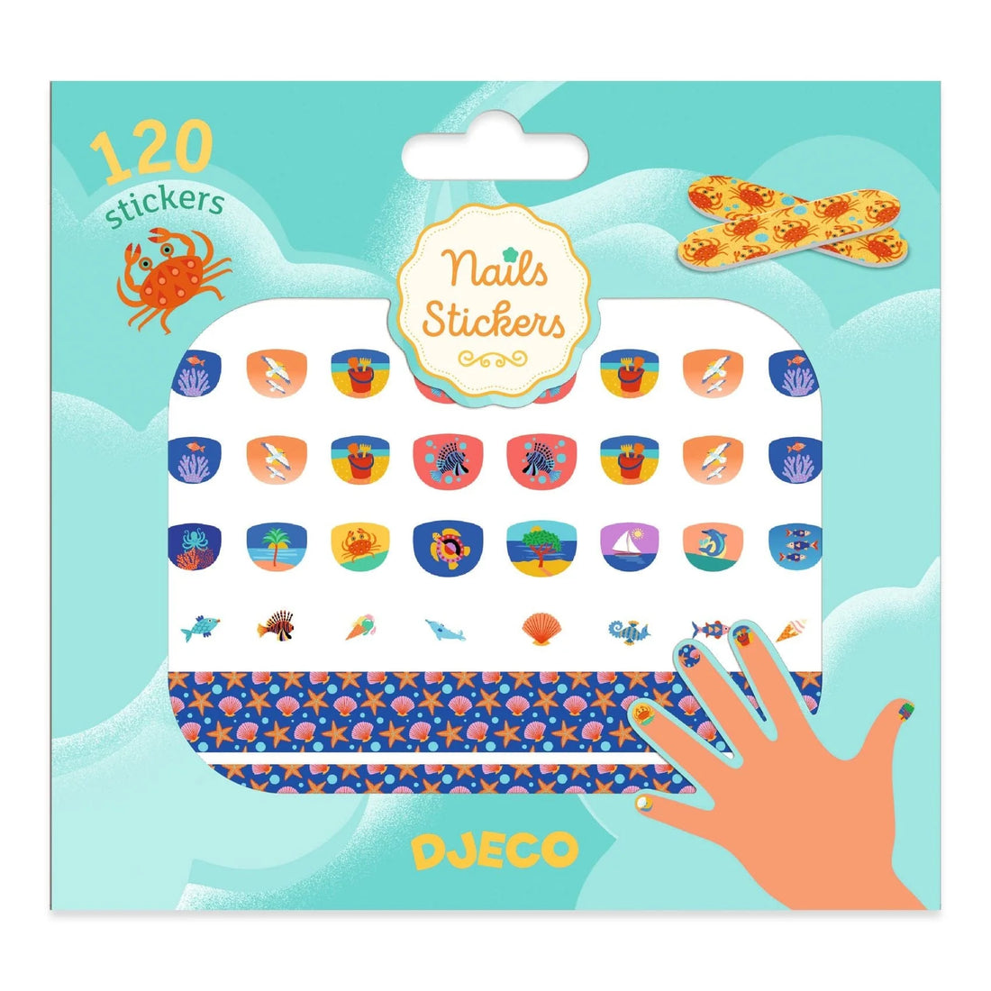 Stickers para uñas de mar