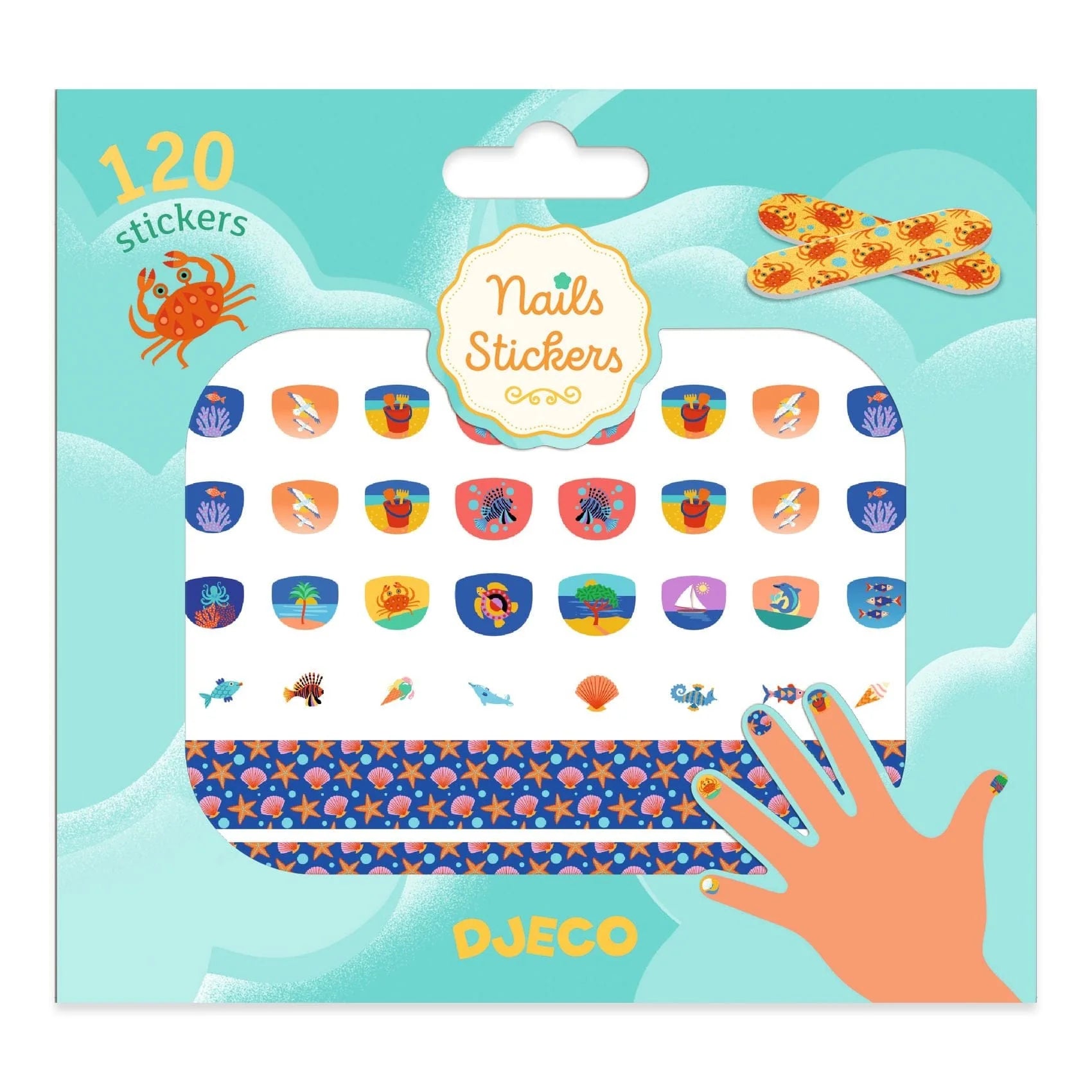 Stickers para uñas de mar
