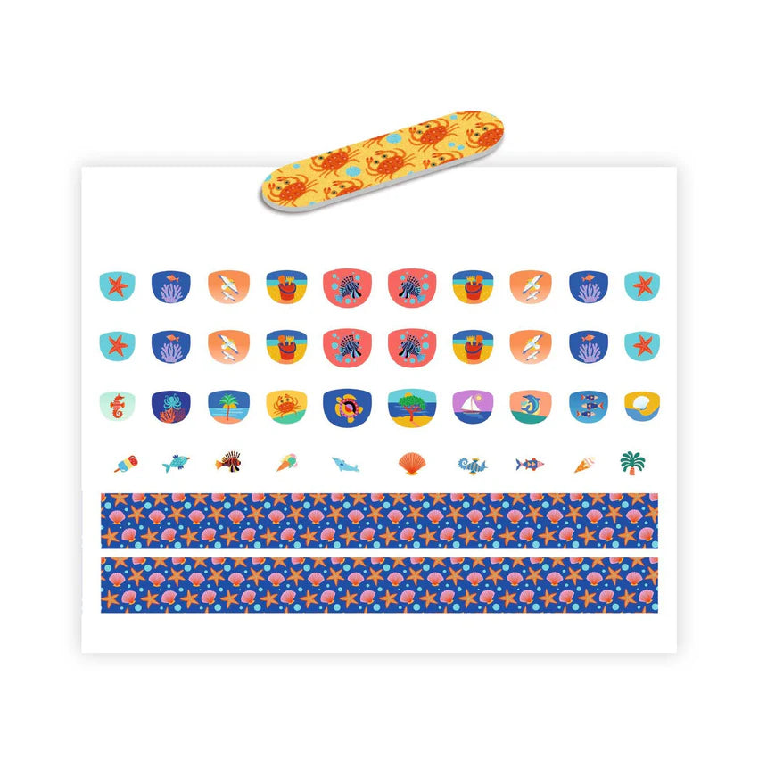Stickers para uñas de mar