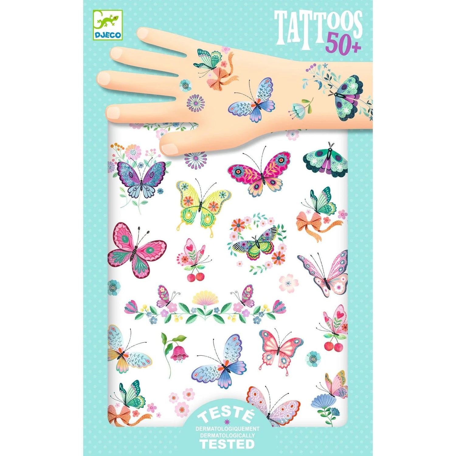 Tatuajes temporales Mariposas de ensueños