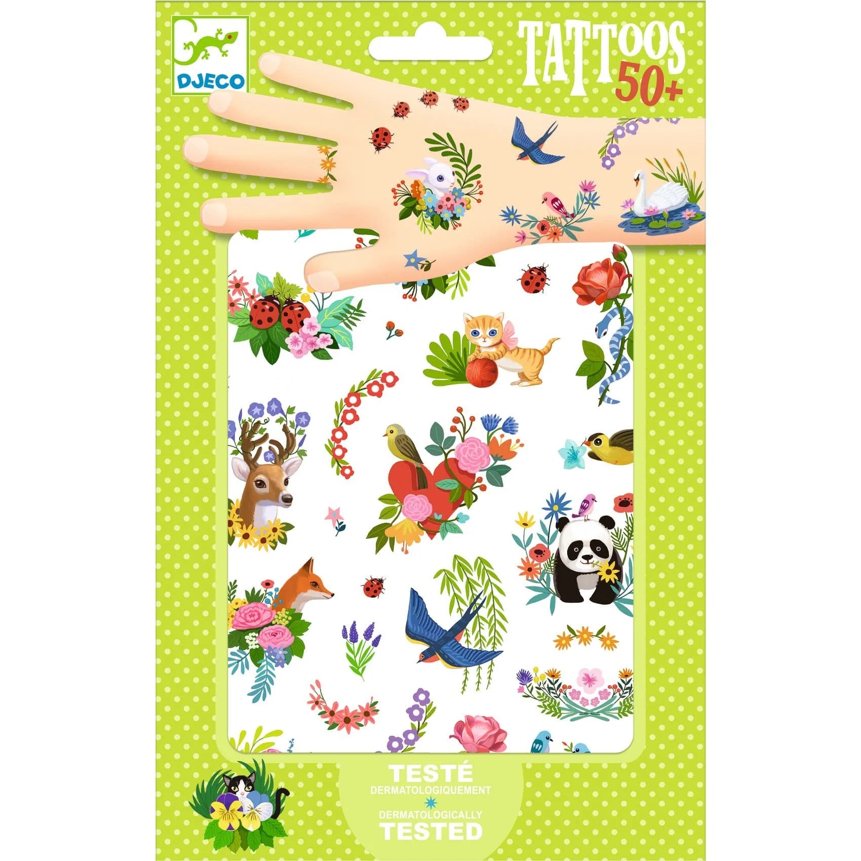 Tatuajes temporales Feliz primavera