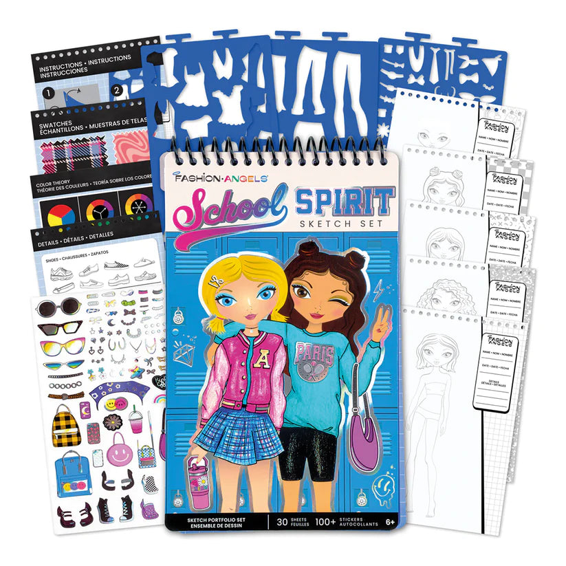 Portafolio de Bocetos School Spirit