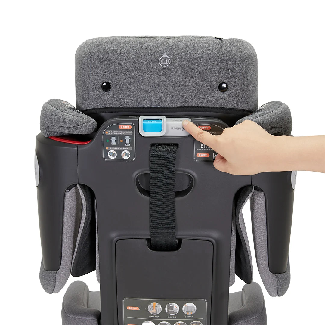 Silla de auto Combinada Pockit Armor R129 Grey