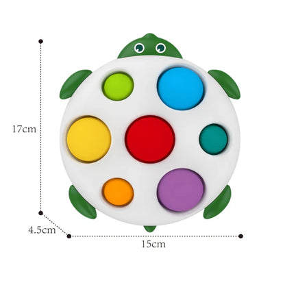 Tablero Apretable Silicona Tortuga