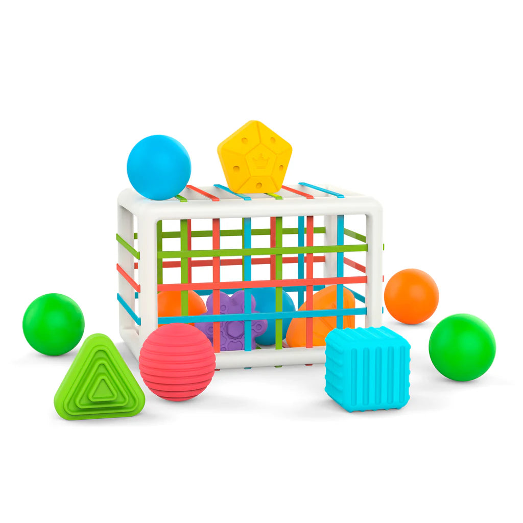 Rectángulo de Encaje Sensorial 13 Piezas
