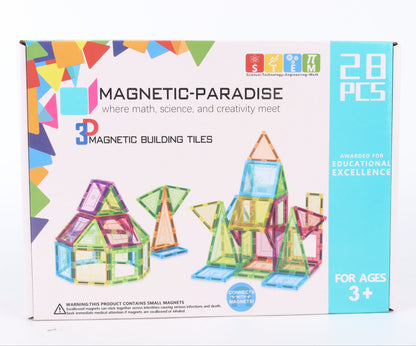 Bloques Magnéticos. 28 Piezas