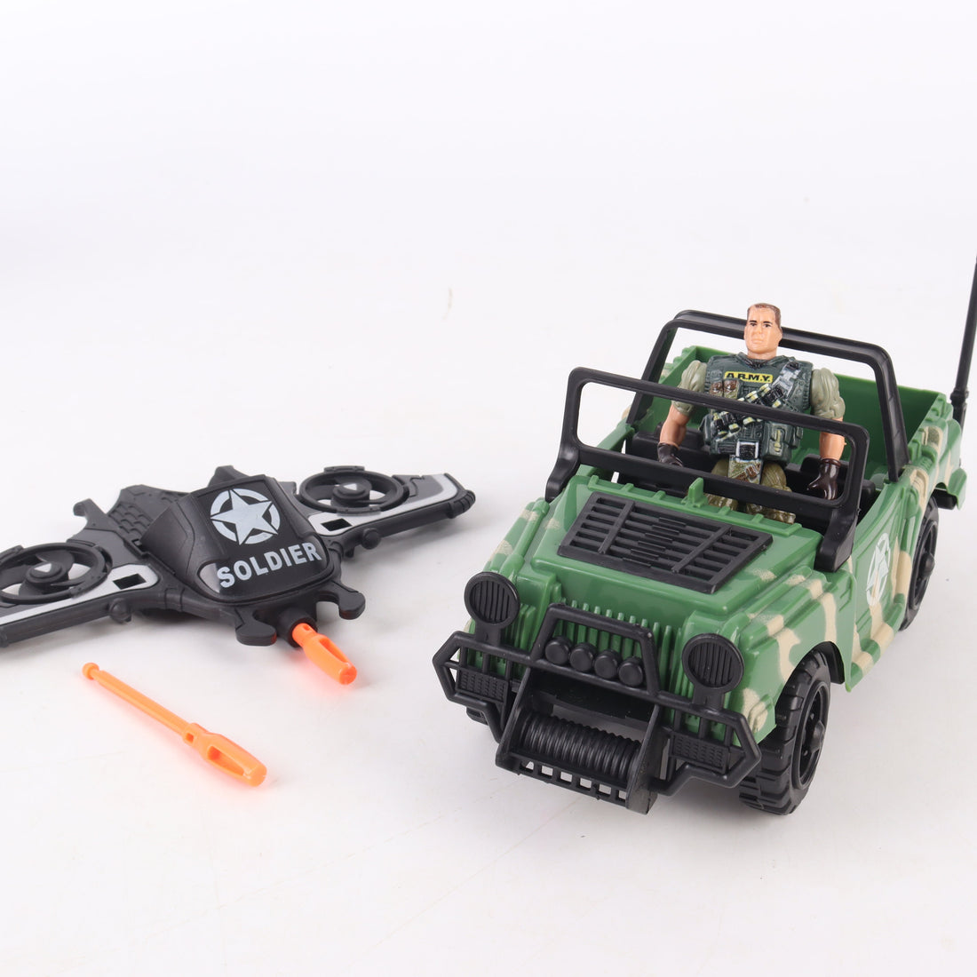 Auto Militar con Lanzaproyectiles