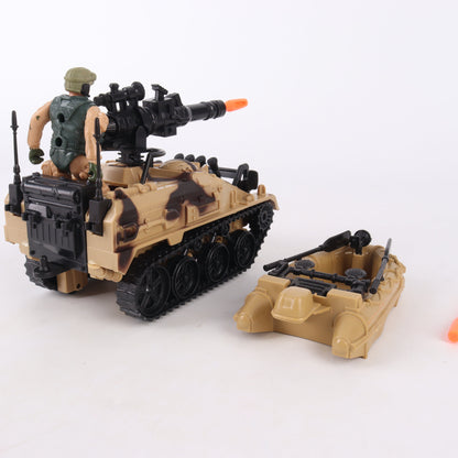 Tanque Militar con Lanzaproyectiles