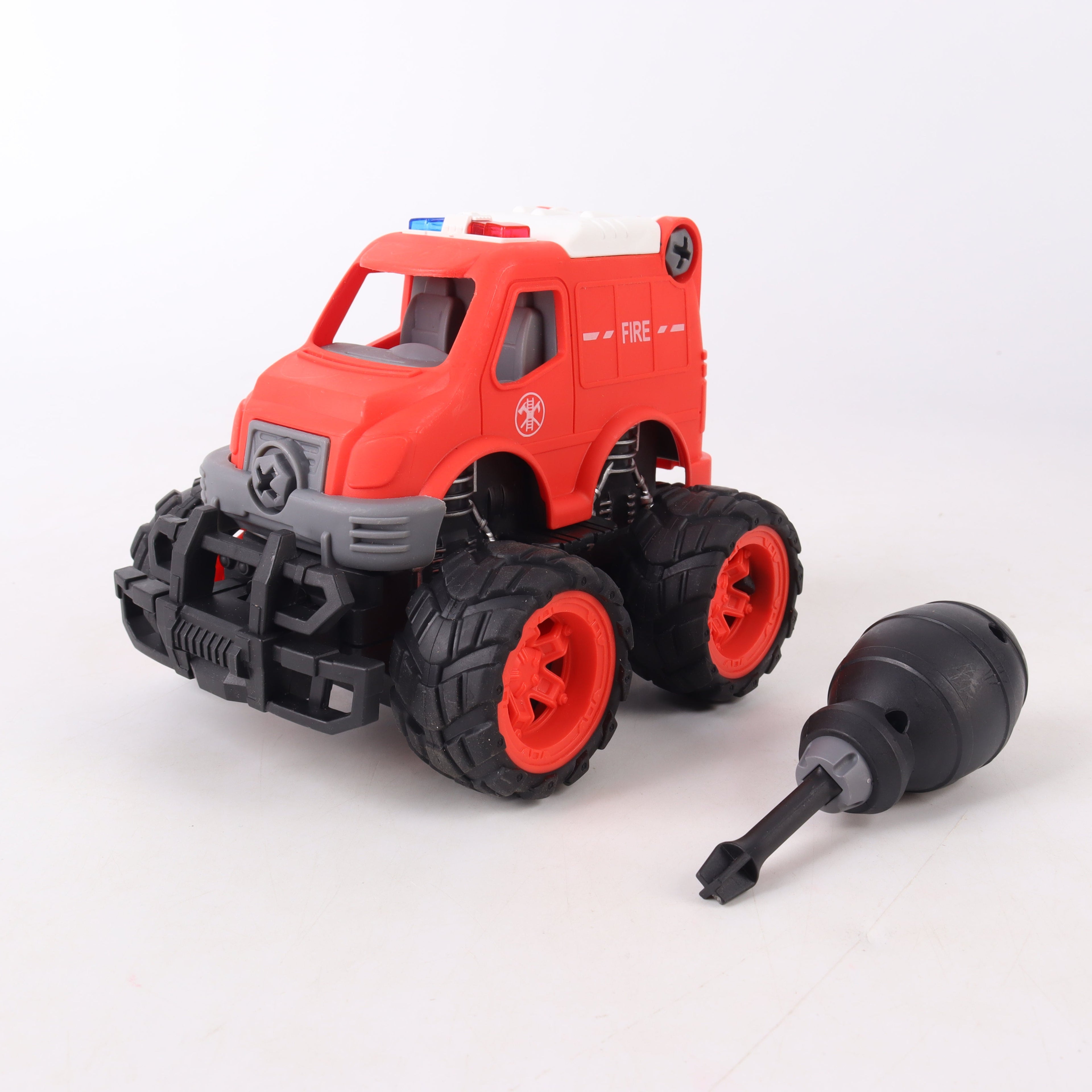 Vehículo de doble Inercia Rojo